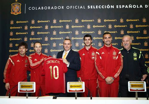 Continental, patrocinador de la Roja hasta 2016