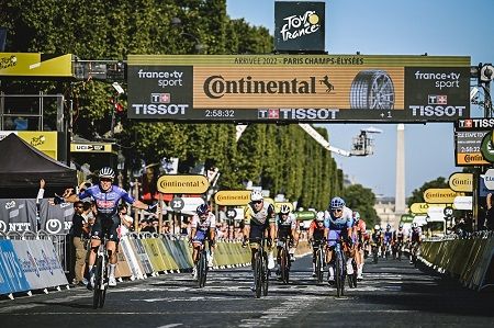 Continental, patrocinador del Tour de Francia