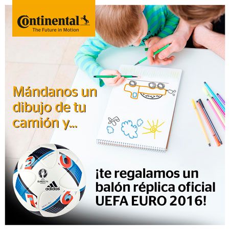 Continental regala balones de la UEFA EURO 2016