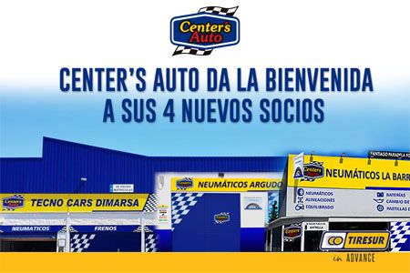 Cuatro nuevos talleres se unen a la familia de Center´s Auto