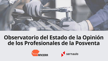 Datos positivos para fabricantes y distribuidores de recambios