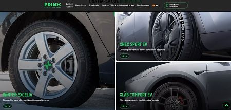 Destaca su buscador de neumáticos