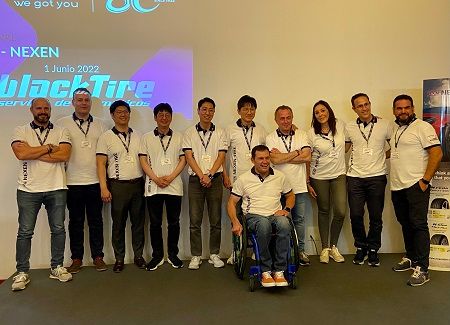 Directivos de Grupo Soledad, Nexen Tire, BlackTire y Albert LLovera