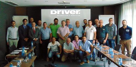 Driver estructura su red para camión