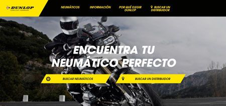 Dunlop renueva su web de moto