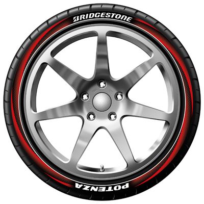 Ejemplo de un Bridgestone Potenza 