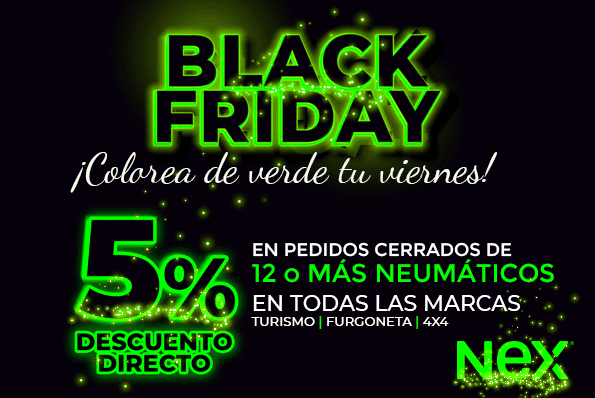 El Black Friday aterriza de nuevo en Nex