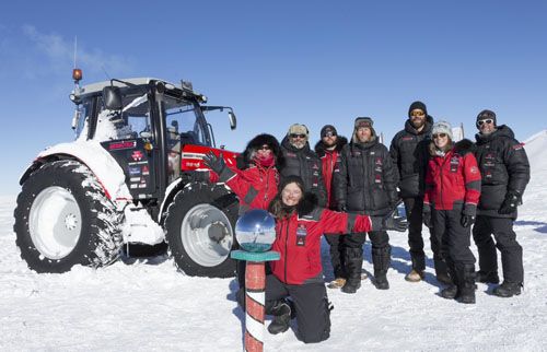 El equipo Antarctica 2 