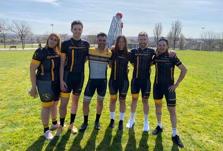 El equipo de Continental para la Quebrantahuesos