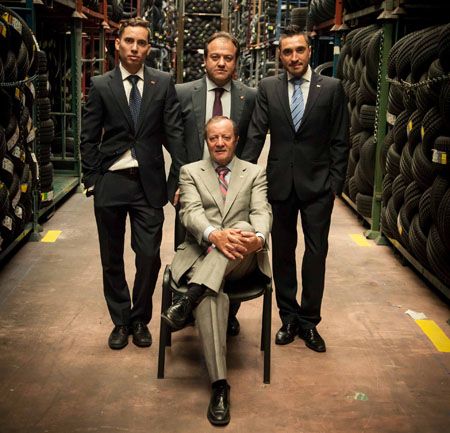 El equipo directivo de Grupo Andrés