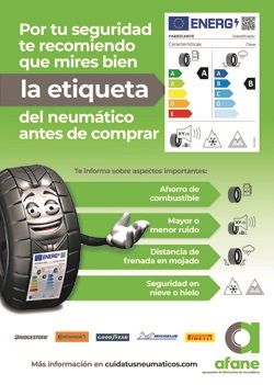 El etiquetado de neumáticos cumple 10 años