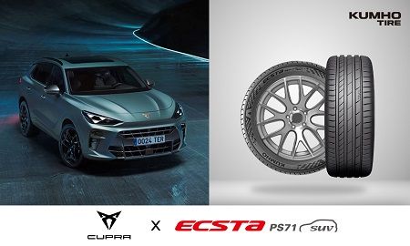 El Kumho ECSTA PS71 SUV, equipo OE del CUPRA Terramar 