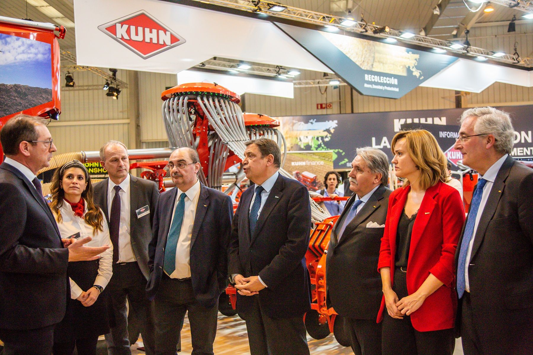 El Ministro de Agricultura, Luis Planas durante su visita