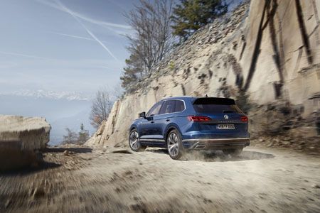 El Volkswagen Touareg elige neumáticos Goodyear