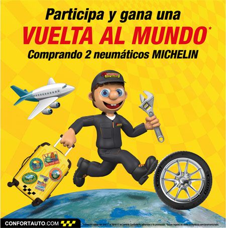 En Confortauto gana una vuelta al mundo con Michelin