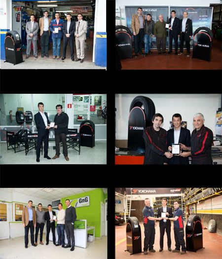 Entrega diplomas del Yokohama Club Network