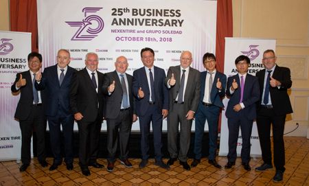 Equipos directivos de Grupo Soledad y Nexen Tire Europa