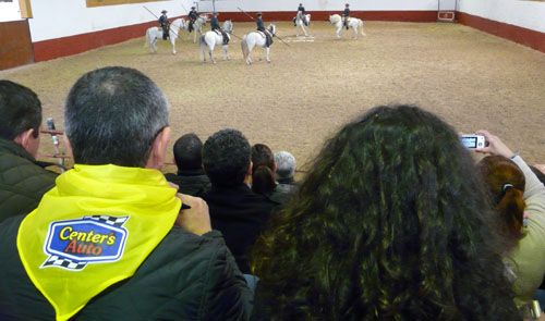 Espectáculo ecuestre de la ganadería de los Hermanos Peralta