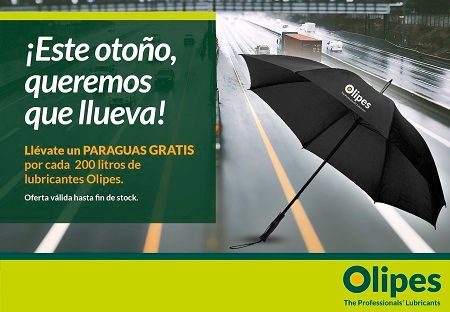 ¡Este otoño queremos que llueva! con Olipes