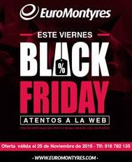 Euromontyres lanza su primer Black Friday