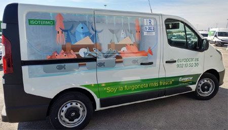 Europcar personaliza sus furgonetas
