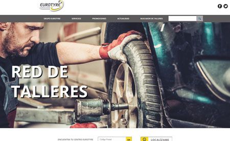 Eurotyre presenta su nuevo sitio web en España