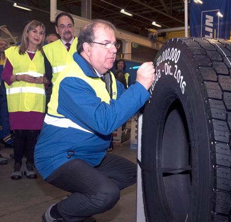 Fabricación del neumático 50 millones