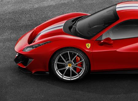 Ferrari 488 Pista con Michelin Pilot Sport Cup 2