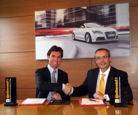 Firma acuerdo Audi y Continental
