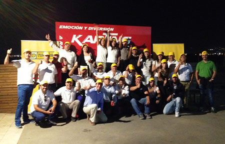Foto de familia del Goodyear-Dunlñop Day