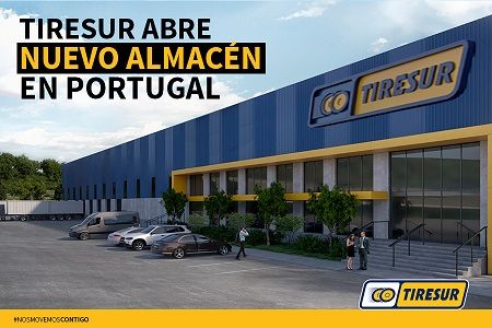 Futuro almacén en Portugal de Tiresur 