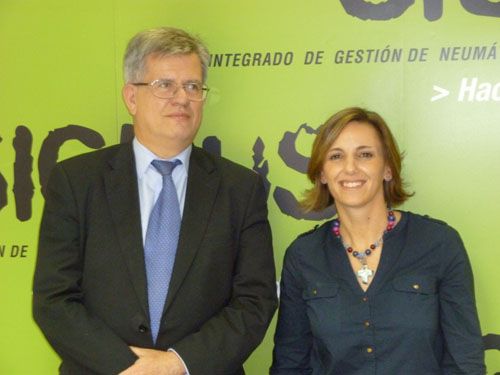 Gabriel Leal e Isabel López-Rivadulla