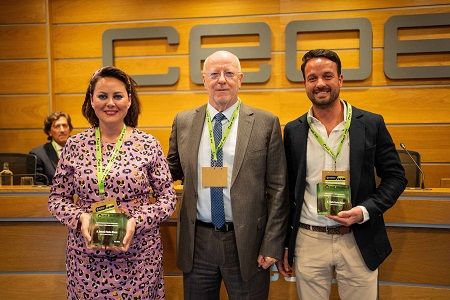 Galardón ADINE 2025 a Antonio y Mario Puche (Hijos de Ramón Puche)