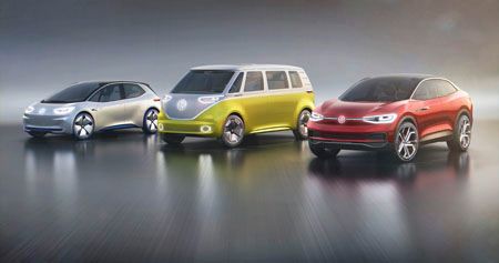 Gama eléctrica de Volkswagen
