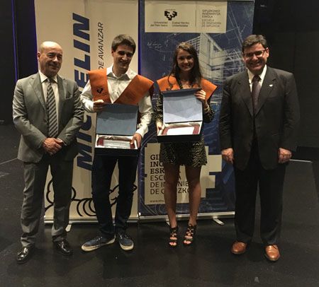 Ganadores de los Premios a los mejores trabajos de fin de grado