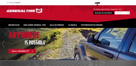 General Tire estrena nueva web