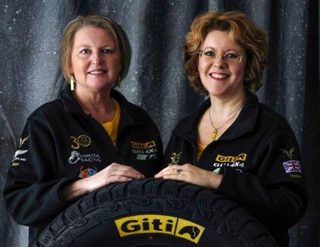 Giti Gazelles Helen Tate Wright y Sue Alemann