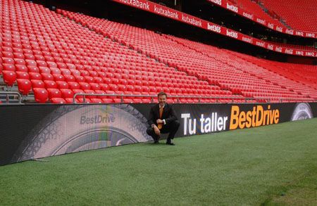 Gonzalo Giménez en San Mamés