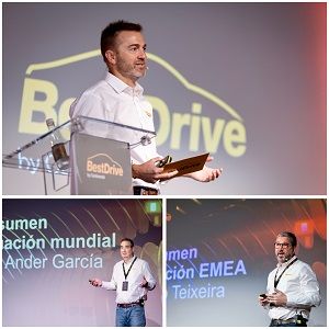 Gonzalo Giménez, Jon Ander García y Pedro Teixeira