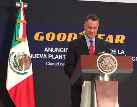 Goodyear abrirá fábrica en México