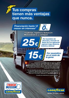Goodyear lanza su campaña de otoño para flotas