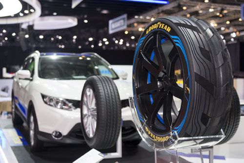 Goodyear y Dunlop mostrarán los prototipos con tecnología del futuro