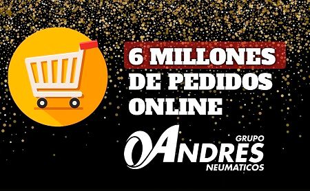 Grupo Andrés alcanza los 6 millones de pedidos online 