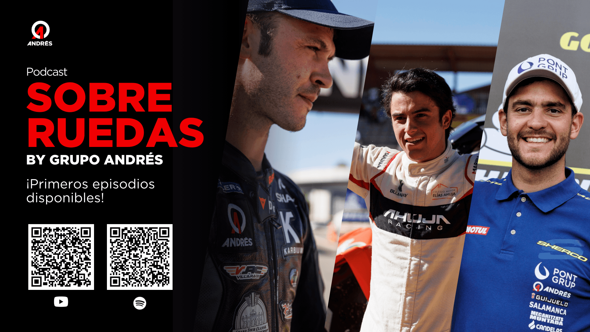 Grupo Andrés lanza el podcast 'Sobre ruedas' 