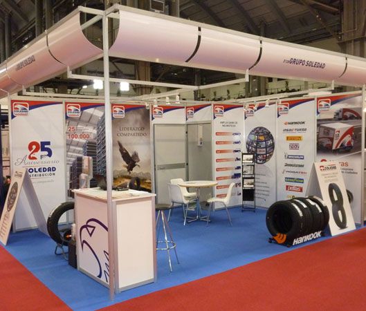 Grupo Soledad dio a conocer en Expomovil sus valores, prestaciones, servicios y beneficios como distribuidor de neumáticos