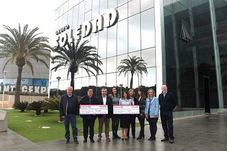 Grupo Soledad dona 5.100 euros a las asociaciones MACMA y AFAE