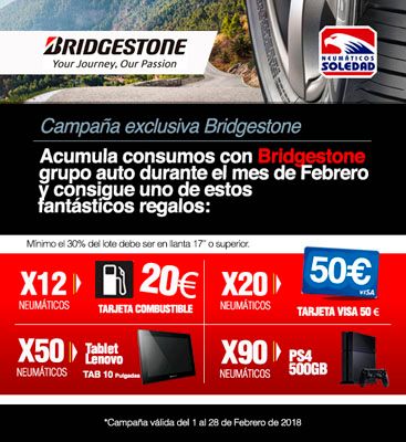 Grupo Soledad y Bridgestone lanzan nueva campaña