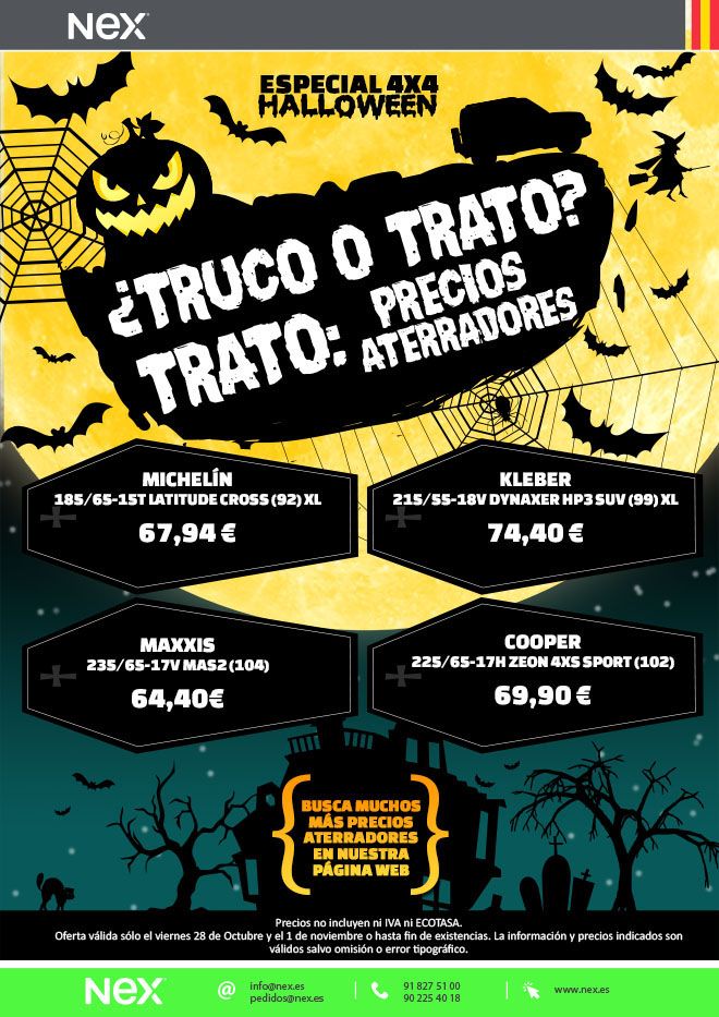 Halloween con NEX