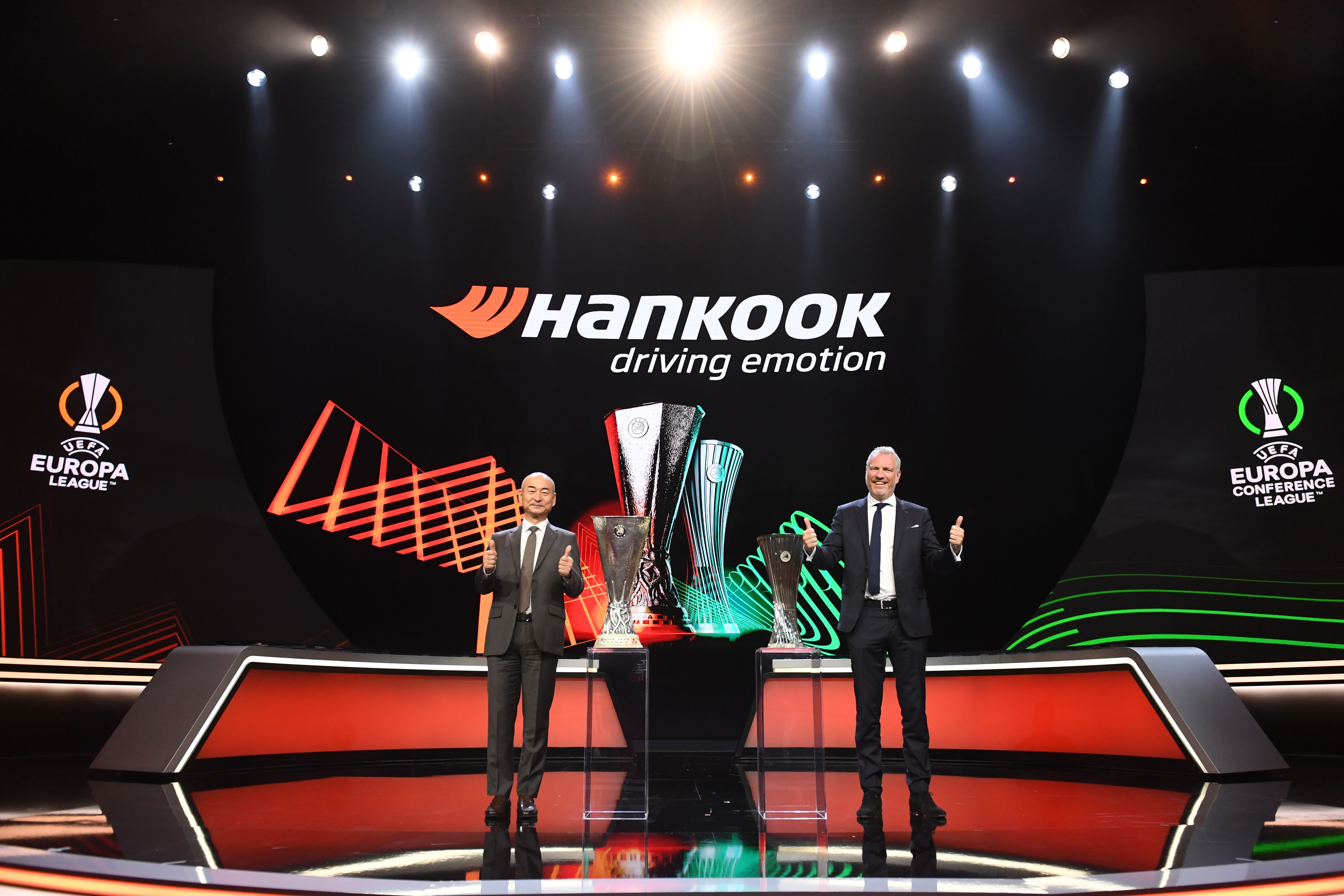 Hankook, 3 años más patrocinador de la UEFA