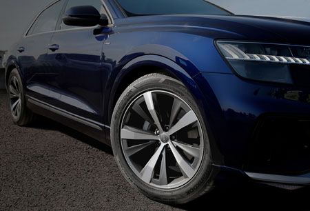 Hankook, equipo original en el modelo Q8 de Audi
